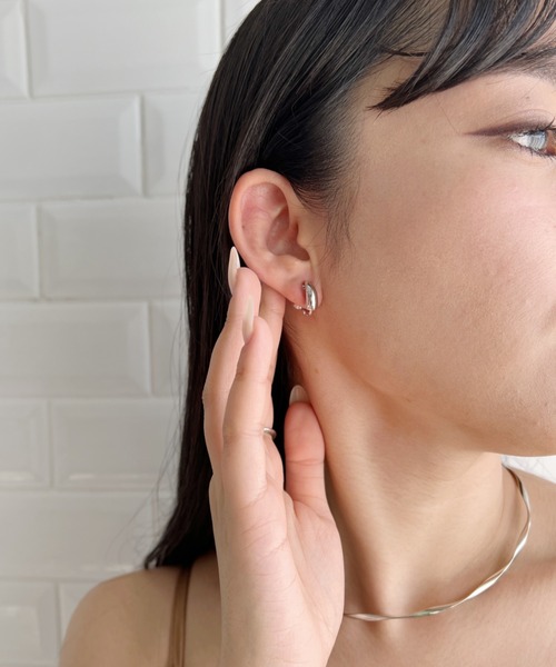 ciite'（シーテ）の「小ぶりシンプルフープイヤリング（イヤリング・レディース・シルバー/ゴールド・FREE）」の19枚目の写真