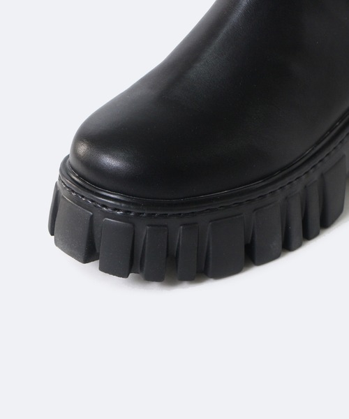 one way（ワンウェイ）の「【oneway】厚底ロングブーツ（ブーツ・レディース・ブラック・S/M/L）」の7枚目の写真