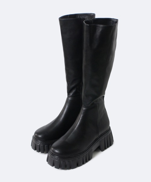one way（ワンウェイ）の「【oneway】厚底ロングブーツ（ブーツ・レディース・ブラック・S/M/L）」の10枚目の写真