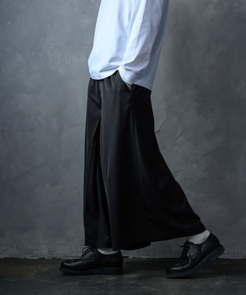 KUUUPY（クーピー）の「Hakama Pants - 袴パンツ（その他パンツ・メンズ・ブラック・SMALL/MEDIUM/LARGE）」の3枚目の写真