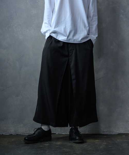 KUUUPY（クーピー）の「Hakama Pants - 袴パンツ（その他パンツ・メンズ・ブラック・SMALL/MEDIUM/LARGE）」の4枚目の写真
