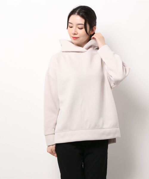 LOWRYS FARM（ローリーズファーム）の「ダンボールフーディ　227937（パーカー・レディース・オレンジ/ブルー/アイボリー/グレー・FREE）」の12枚目の写真