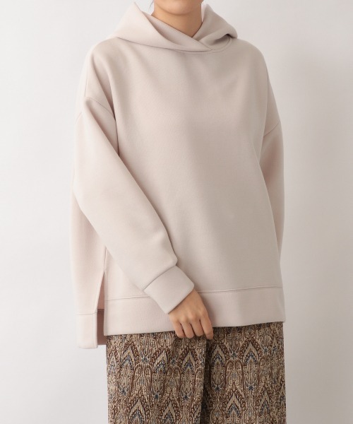 LOWRYS FARM（ローリーズファーム）の「ダンボールフーディ　227937（パーカー・レディース・オレンジ/ブルー/アイボリー/グレー・FREE）」の19枚目の写真