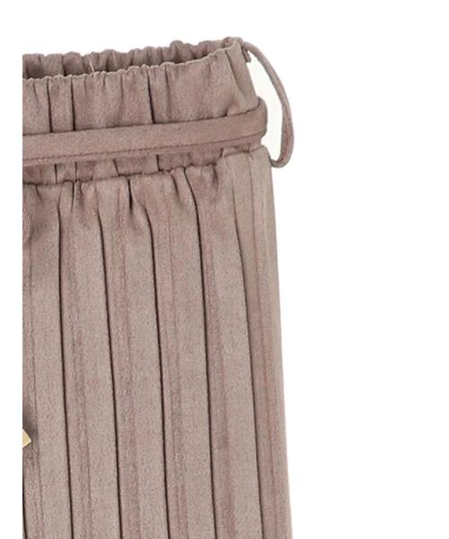 koe（コエ）の「太ピッチスエードプリーツパンツ*（その他パンツ・レディース・チャコールグレー/グレイッシュベージュ/アイボリー・M）」の13枚目の写真