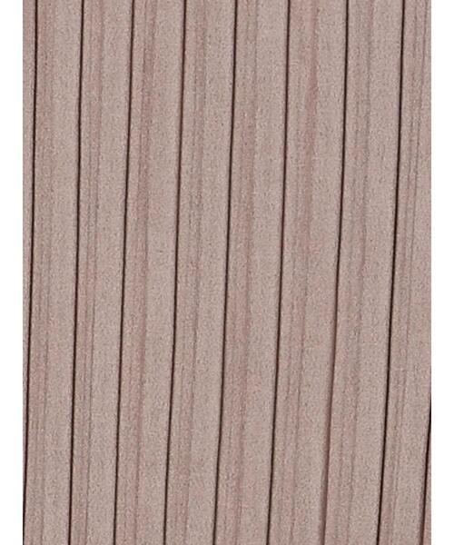 koe（コエ）の「太ピッチスエードプリーツパンツ*（その他パンツ・レディース・チャコールグレー/グレイッシュベージュ/アイボリー・M）」の17枚目の写真