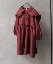 BREEZE by yumi.（ブリーズバイユミ）の「WEB限定 コーデュロイセーラーワンピース 【BREEZE by yumi.】（ワンピース・キッズ）」
