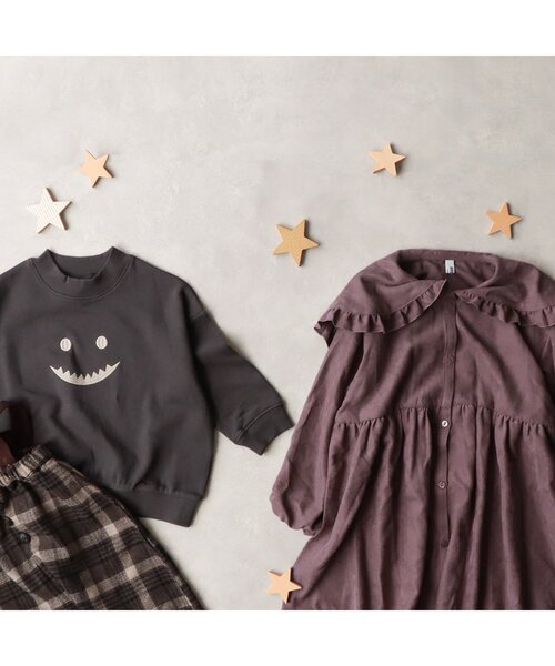 セール】WEB限定 コーデュロイセーラーワンピース 【BREEZE by yumi