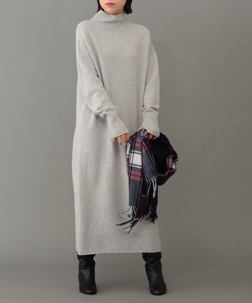 セール Untitled アンタイトル のワンピース L ウールカシミヤニットロングワンピース 153 21 02 をセール 価格で購入できます Untitled L ウールカシミヤニットロングワンピース ワンピース Untitled アンタイトル のファッション