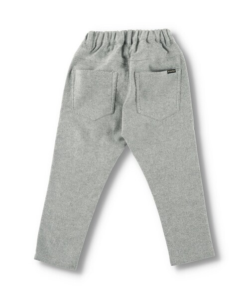BRANSHES(ブランシェス)の「【ライト起毛】やわらかテーパードパンツ(チノパンツ・キッズ・ブラック/グレー・140/150/110/120/90/100/130)」の5枚目の写真