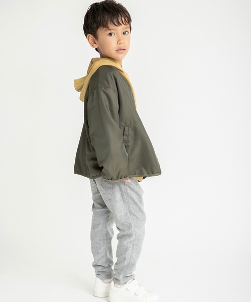 BRANSHES(ブランシェス)の「【ライト起毛】やわらかテーパードパンツ(チノパンツ・キッズ・ブラック/グレー・140/150/110/120/90/100/130)」の17枚目の写真