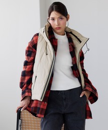 アイボリー l」に該当するレディースのダウンベストファッション通販