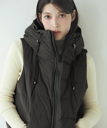 新品同様  ダウンベスト 黒 ダウンベスト（ブラック/黒色系・コットン）ファッション通販 - ZOZOTOWN