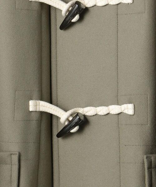 BEAUTY&YOUTH UNITED ARROWS(ビューティーアンドユースユナイテッドアローズ)の「BY メルトン オーバー ダッフルコート(ダッフルコート・レディース・ネイビー/グレー/オリーブ・M/S)」の16枚目の写真