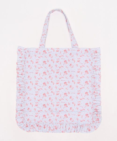 Little sunny bite(リトルサニーバイト)の「《Little Sunny Bite》LSB Logo frill tote bag(ショルダーバッグ・レディース・マルチ/レオパード・FREE)」の9枚目の写真