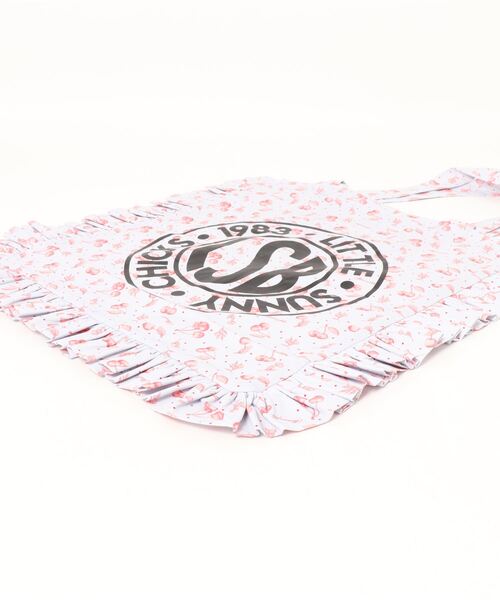 Little sunny bite(リトルサニーバイト)の「《Little Sunny Bite》LSB Logo frill tote bag(ショルダーバッグ・レディース・マルチ/レオパード・FREE)」の21枚目の写真