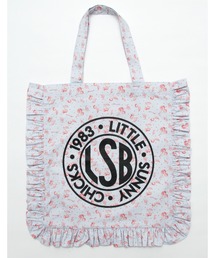 《Little Sunny Bite》LSB Logo frill tote bag