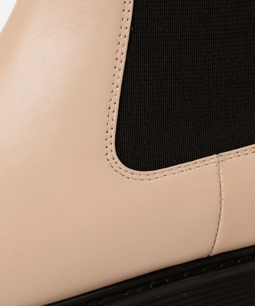 SLOBE IENA(スローブイエナ)の「SLOBE IENA サイドゴアブーツ◆(ブーツ・レディース・ブラック/ベージュ・35/36/37/38)」の6枚目の写真