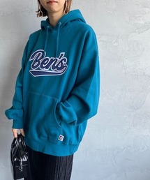 BEN DAVIS（ベンデイビス）の「[BEN DAVIS/ベンデイビス] LEAGUER カレッジロゴワッペンスウェットパーカー（パーカー・メンズ）」