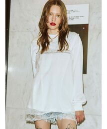 jouetie | ランジェリーレイヤードロンT(Tシャツ/カットソー)