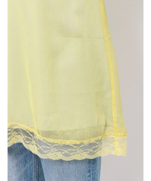 jouetie（ジュエティ）の「ランジェリーレイヤードロンT（Tシャツ/カットソー・レディース・オフホワイト/ブラック/ブルー・MEDIUM）」の19枚目の写真