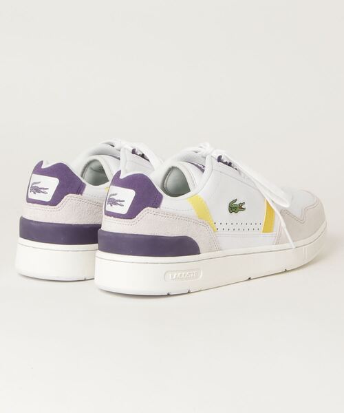 LACOSTE（ラコステ）の「LACOSTE/ラコステ T-CLIP 0121 P/T-クリップ 0121 P（スニーカー・メンズ・ホワイト×ブルー/ホワイト×パープル・26.5cm/26cm/25.5cm）」の5枚目の写真