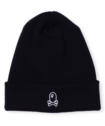 【PIRATE STORE EXCLUSIVE】APE CROSSBONE ONE POINT KNIT CAP M