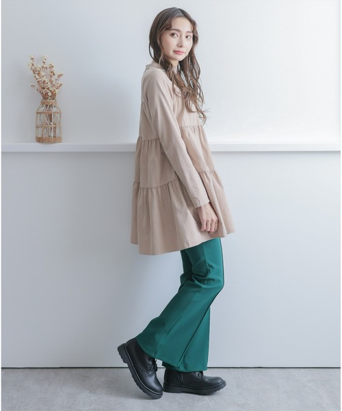 clear（クリア）の「ティアードチュニックワンピース（チュニック