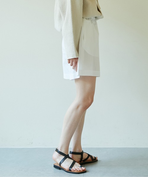 新色追加/セットアップ対応】フレンチツイルショートパンツ
