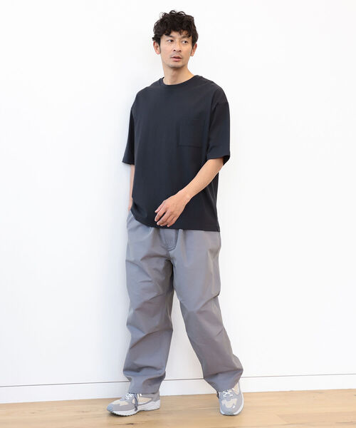 B:MING by BEAMS（ビーミングバイビームス）の「＜UNISEX＞ B:MING by BEAMS / ヘビーウェイト ドロップショルダー ポケットTシャツ(ドロップフィット)（Tシャツ/カットソー・メンズ・ブラック/オフホワイト/オレンジ系その他4/ブルー系その他2/ブラック系その他2/ブラウン系その他5/グリーン系その他/カーキ・SMALL/MEDIUM/LARGE/X-LARGE）」の21枚目の写真