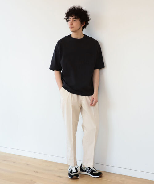 B:MING by BEAMS（ビーミングバイビームス）の「＜UNISEX＞ B:MING by BEAMS / ヘビーウェイト ドロップショルダー ポケットTシャツ(ドロップフィット)（Tシャツ/カットソー・メンズ・ブラック/オフホワイト/オレンジ系その他4/ブルー系その他2/ブラック系その他2/ブラウン系その他5/グリーン系その他/カーキ・SMALL/MEDIUM/LARGE/X-LARGE）」の20枚目の写真