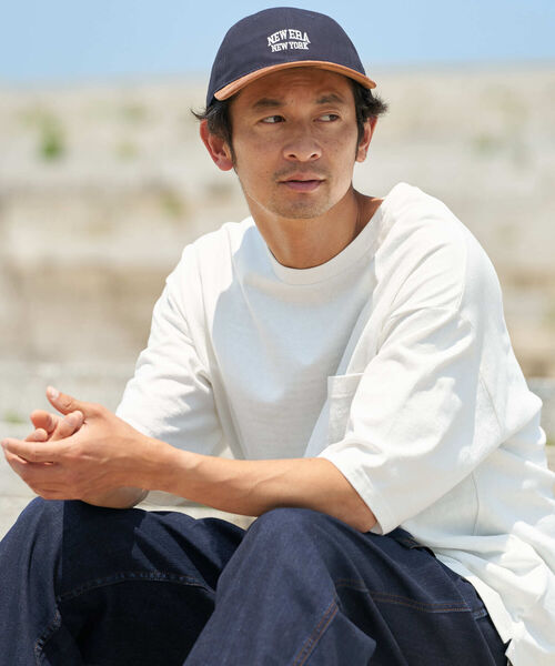 B:MING by BEAMS（ビーミングバイビームス）の「＜UNISEX＞ B:MING by BEAMS / ヘビーウェイト ドロップショルダー ポケットTシャツ(ドロップフィット)（Tシャツ/カットソー・メンズ・ブラック/オフホワイト/オレンジ系その他4/ブルー系その他2/ブラック系その他2/ブラウン系その他5/グリーン系その他/カーキ・SMALL/MEDIUM/LARGE/X-LARGE）」の14枚目の写真