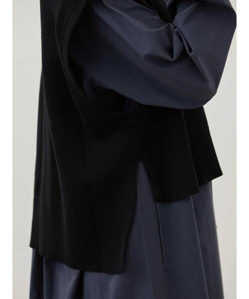 AMERICAN HOLIC(アメリカンホリック)の「SET ニットベスト+シャツワンピース2(シャツワンピース・レディース・ネイビー/チェック・M/L)」の10枚目の写真