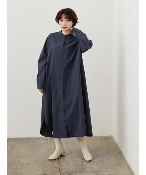 AMERICAN HOLIC(アメリカンホリック)の「SET ニットベスト+シャツワンピース2(シャツワンピース・レディース・ネイビー/チェック・M/L)」の7枚目の写真