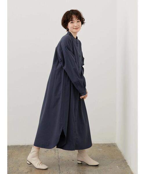 AMERICAN HOLIC(アメリカンホリック)の「SET ニットベスト+シャツワンピース2(シャツワンピース・レディース・ネイビー/チェック・M/L)」の9枚目の写真