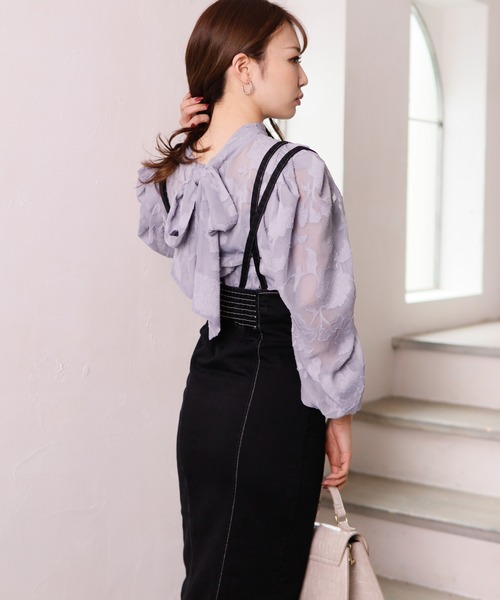 LIPSERVICE（リップサービス）の「デニムハトメジャンスカ（デニムスカート・レディース・アイボリー/インディゴブルー/ブラック・S/M）」の15枚目の写真