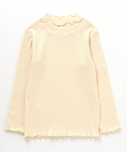 apres les cours(アプレレクール)の「メロウリブTシャツ(Tシャツ/カットソー・キッズ・ライトグレー/ピンク/イエロー/アイボリー/ミント/その他2・90/100/110/120/80/130/140)」の13枚目の写真