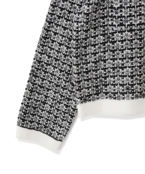 PROPORTION BODY DRESSING（プロポーションボディドレッシング）の「ツイードライクニット / 1212170208（ニット/セーター・レディース・ホワイト/ネイビー・MEDIUM/SMALL）」の14枚目の写真