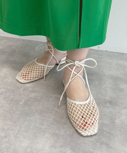 w closet（ダブルクローゼット）の「メッシュサンダル（サンダル・レディース・ブラック/ブラウン/アイボリー・M/L）」の2枚目の写真