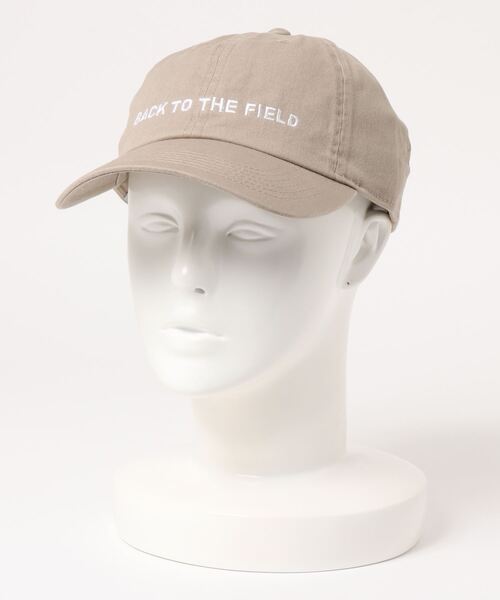 BACK TO THE FIELD(バック トゥー ザ フィールド)の「BTTF刺繍ロゴキャップ(キャップ・レディース・グリーン/ブラック/ネイビー/ベージュ/ブルー・FREE)」の16枚目の写真