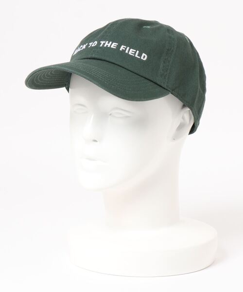 BACK TO THE FIELD(バック トゥー ザ フィールド)の「BTTF刺繍ロゴキャップ(キャップ・レディース・グリーン/ブラック/ネイビー/ベージュ/ブルー・FREE)」の17枚目の写真