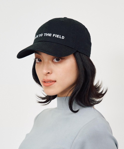 BACK TO THE FIELD(バック トゥー ザ フィールド)の「BTTF刺繍ロゴキャップ(キャップ・レディース・グリーン/ブラック/ネイビー/ベージュ/ブルー・FREE)」の13枚目の写真