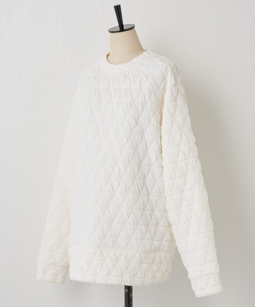 BEARDSLEY（ビアズリー）の「キルト風トレーナー（スウェット）」 - WEAR