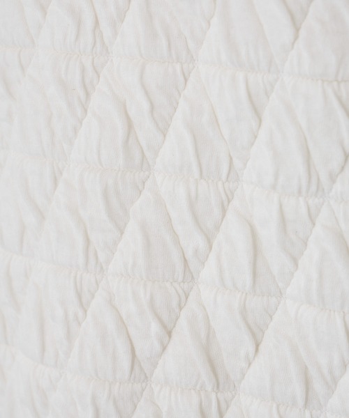 BEARDSLEY(ビアズリー)の「キルト風トレーナー(スウェット・レディース・ホワイト/ブラック・FREE)」の10枚目の写真