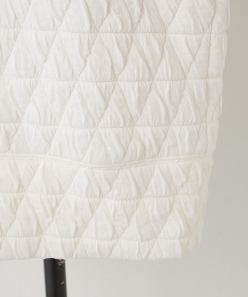 BEARDSLEY(ビアズリー)の「キルト風トレーナー(スウェット・レディース・ホワイト/ブラック・FREE)」の16枚目の写真