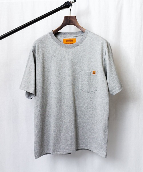 UNIVERSAL OVERALL（ユニバーサルオーバーオール）の「【UNIVERSAL OVERALL】POCKET T-SHIRTS / ポケット半袖Tシャツ（Tシャツ/カットソー・メンズ・ホワイト/ブラック/ネイビー/グリーン/グレー・SMALL/MEDIUM/LARGE/X-LARGE）」の15枚目の写真