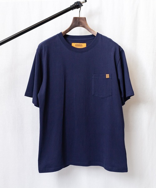 UNIVERSAL OVERALL（ユニバーサルオーバーオール）の「【UNIVERSAL OVERALL】POCKET T-SHIRTS / ポケット半袖Tシャツ（Tシャツ/カットソー・メンズ・ホワイト/ブラック/ネイビー/グリーン/グレー・SMALL/MEDIUM/LARGE/X-LARGE）」の16枚目の写真