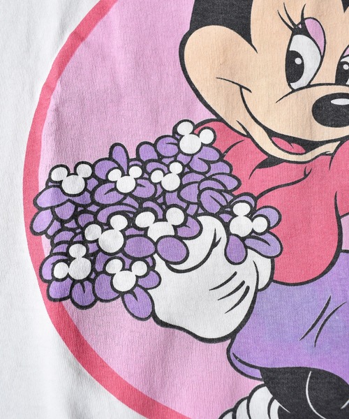 DISNEY VINTAGE（ディズニーヴィンテージ）の「【ヴィンテージ古着】90's Minnie / ミニー Tシャツ USA製（Tシャツ/カットソー・メンズ・ホワイト・X-LARGE）」の4枚目の写真
