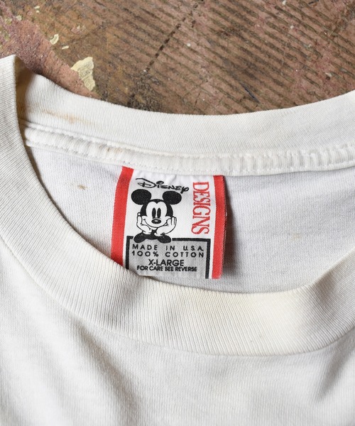 DISNEY VINTAGE（ディズニーヴィンテージ）の「【ヴィンテージ古着】90's Minnie / ミニー Tシャツ USA製（Tシャツ/カットソー・メンズ・ホワイト・X-LARGE）」の10枚目の写真