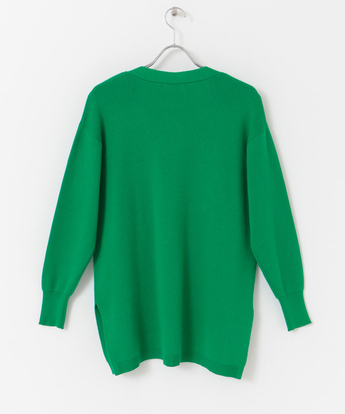 URBAN RESEARCH Sonny Label（アーバンリサーチサニーレーベル）の「ミディ丈オーバーニットカーディガン（カーディガン/ボレロ・レディース・ライトグレー/ベージュ/グリーン・FREE）」の13枚目の写真