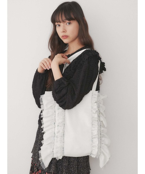 チュールレースコンビtote トートバッグ Merry Jenny メリージェニー のファッション通販 Zozotown